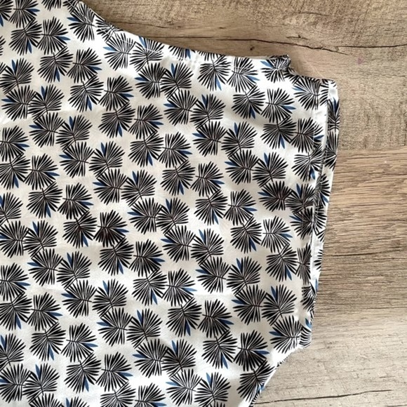 La Fee Maraboutee Cold Shoulder Cutouts Satin Blouse Size 38 - Picture 6 of 9